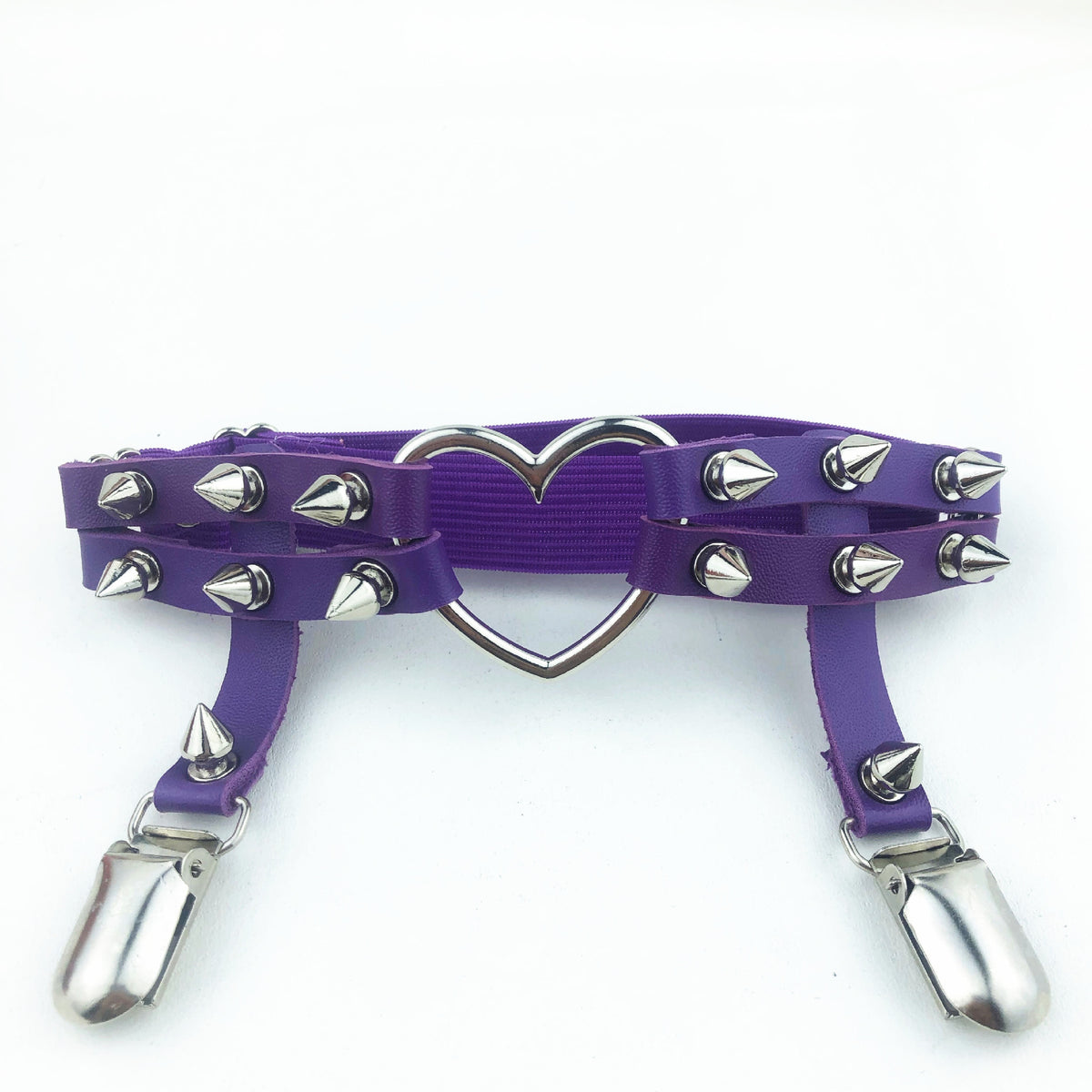 Women's Rivet Punk Garter Ornament