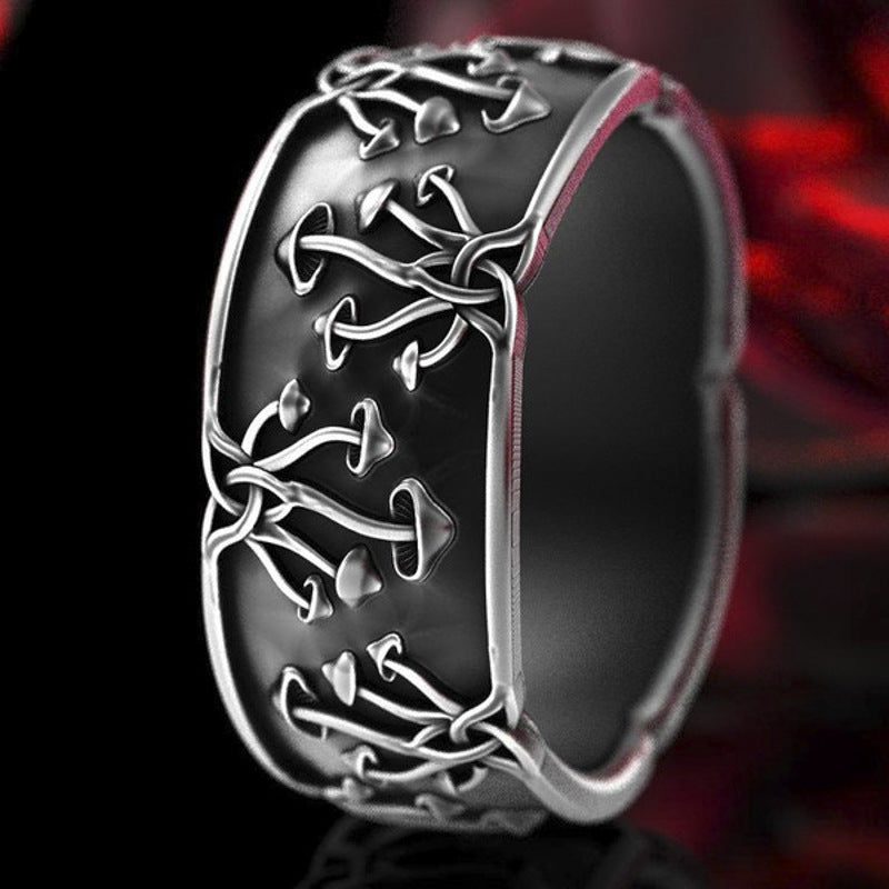 Dark Sen Mushroom Shaped Men's Ring