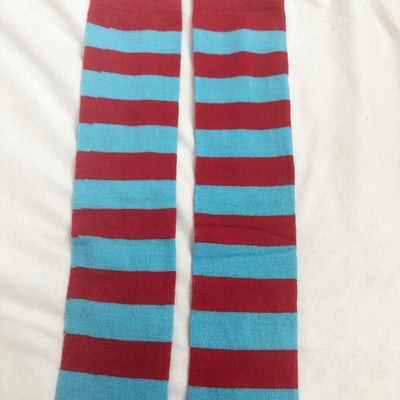 New Hot Various Color Striped Knee Socks Streetwear