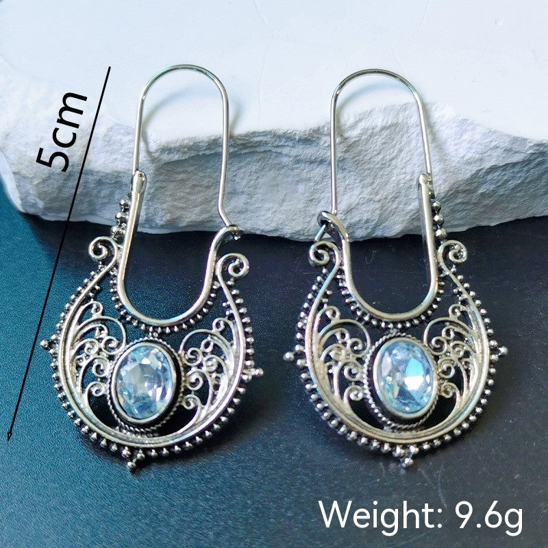 Bohemian Retro Cutout Earrings