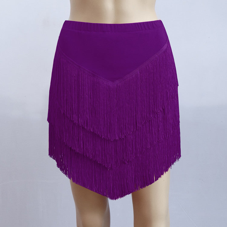 Fringe it Up Latin Dance Skirt