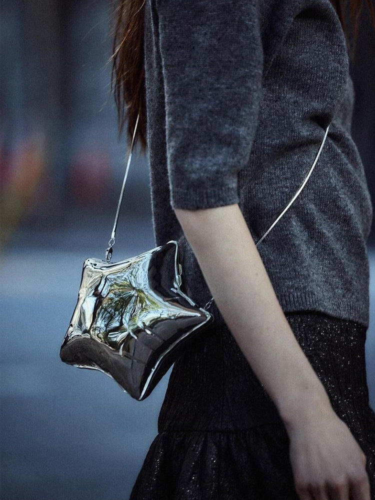 Silver XINGX One Shoulder Bag Women