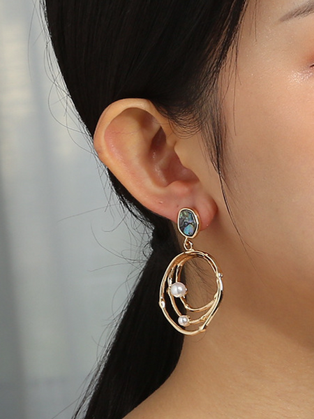 Multi-Layered Circle Earrings HFLWXM3M5R