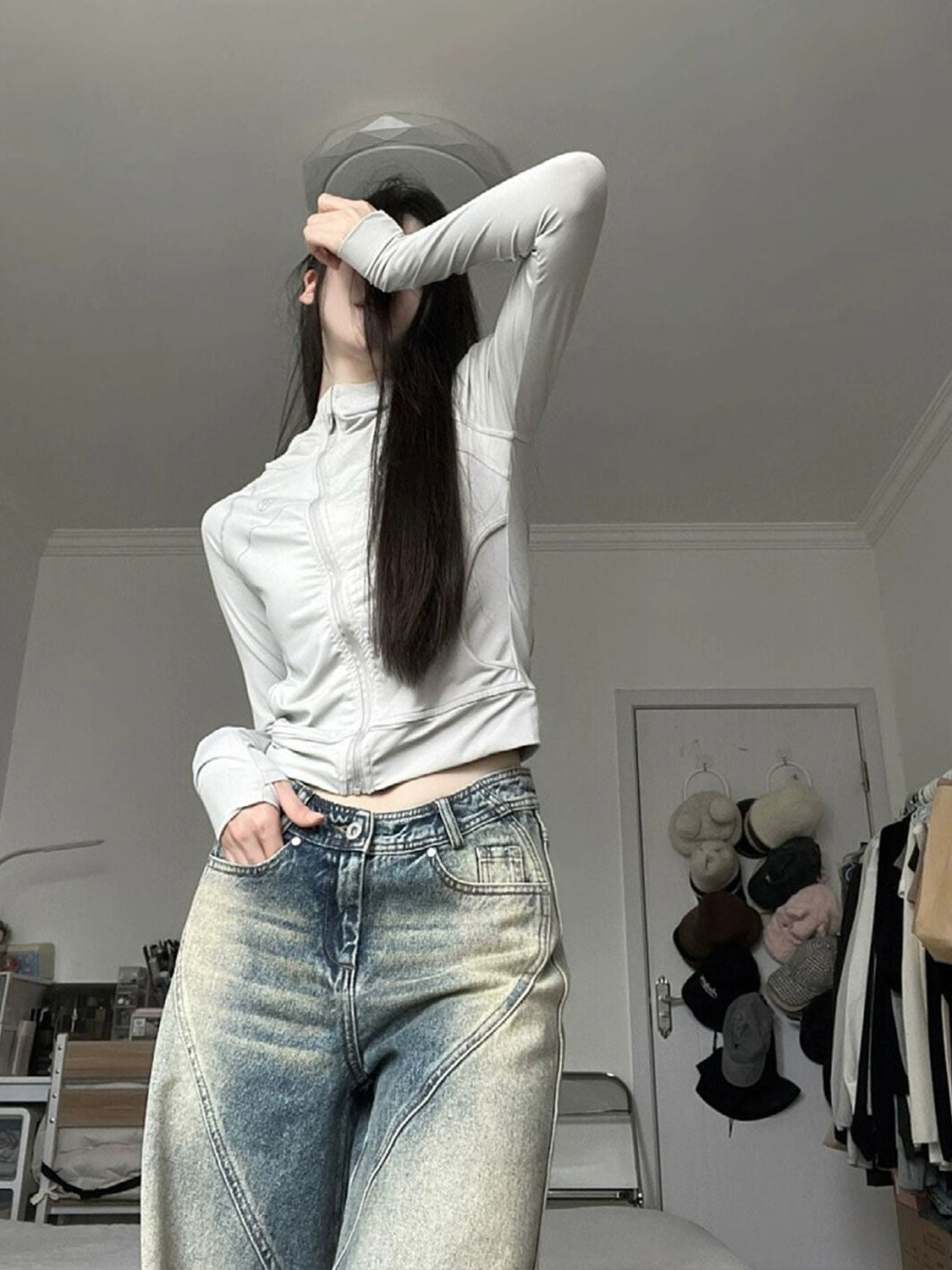 American Retro Hot Girl Low Rise 90’s Street Jeans