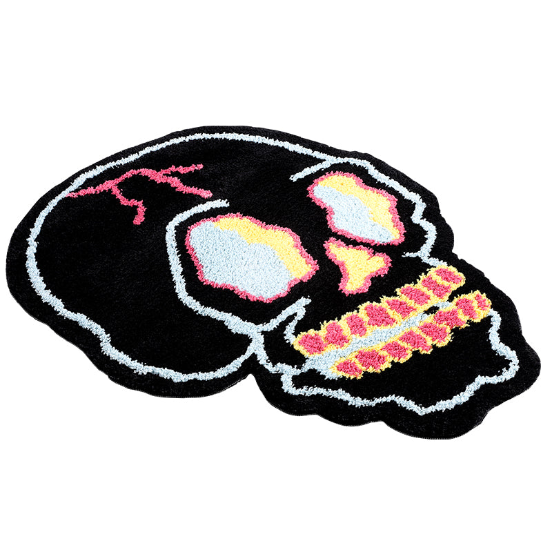 Fashion Personality Home Skull Sliding Mat