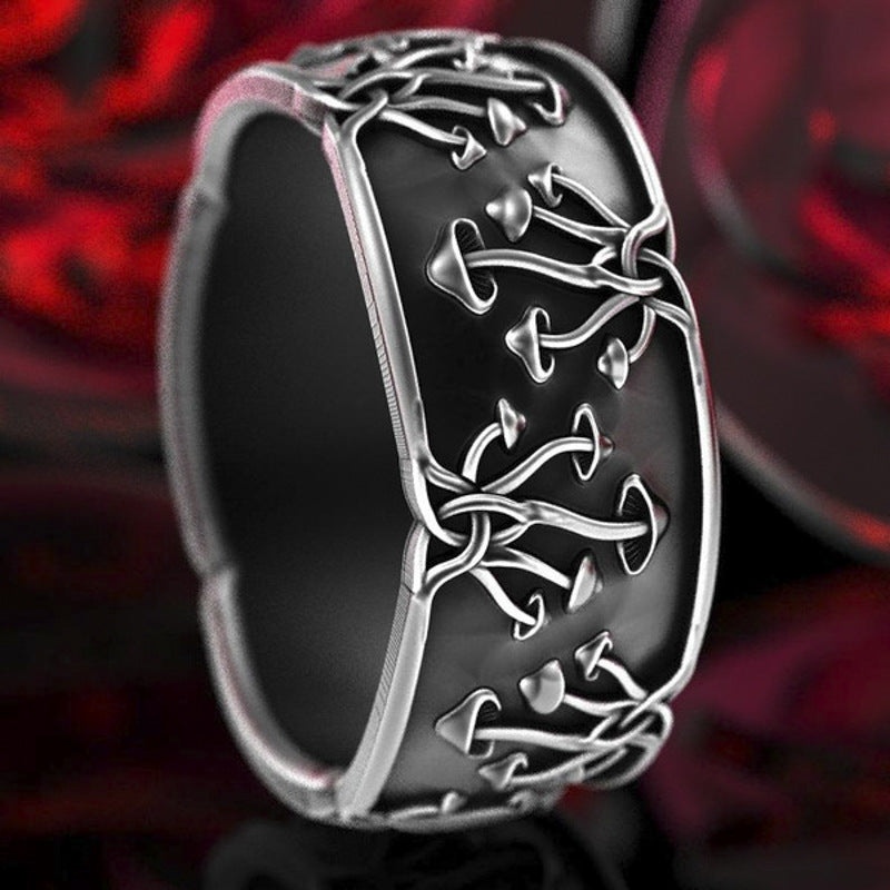 Dark Sen Mushroom Shaped Men's Ring