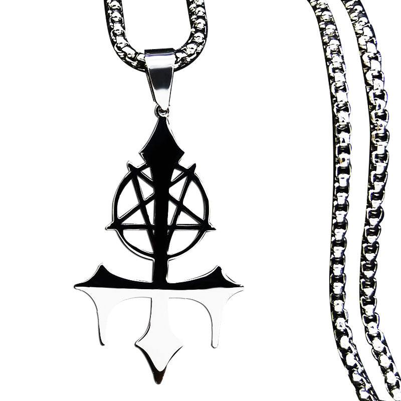 Five-pointed Symbol Fashion Gothic Necklace