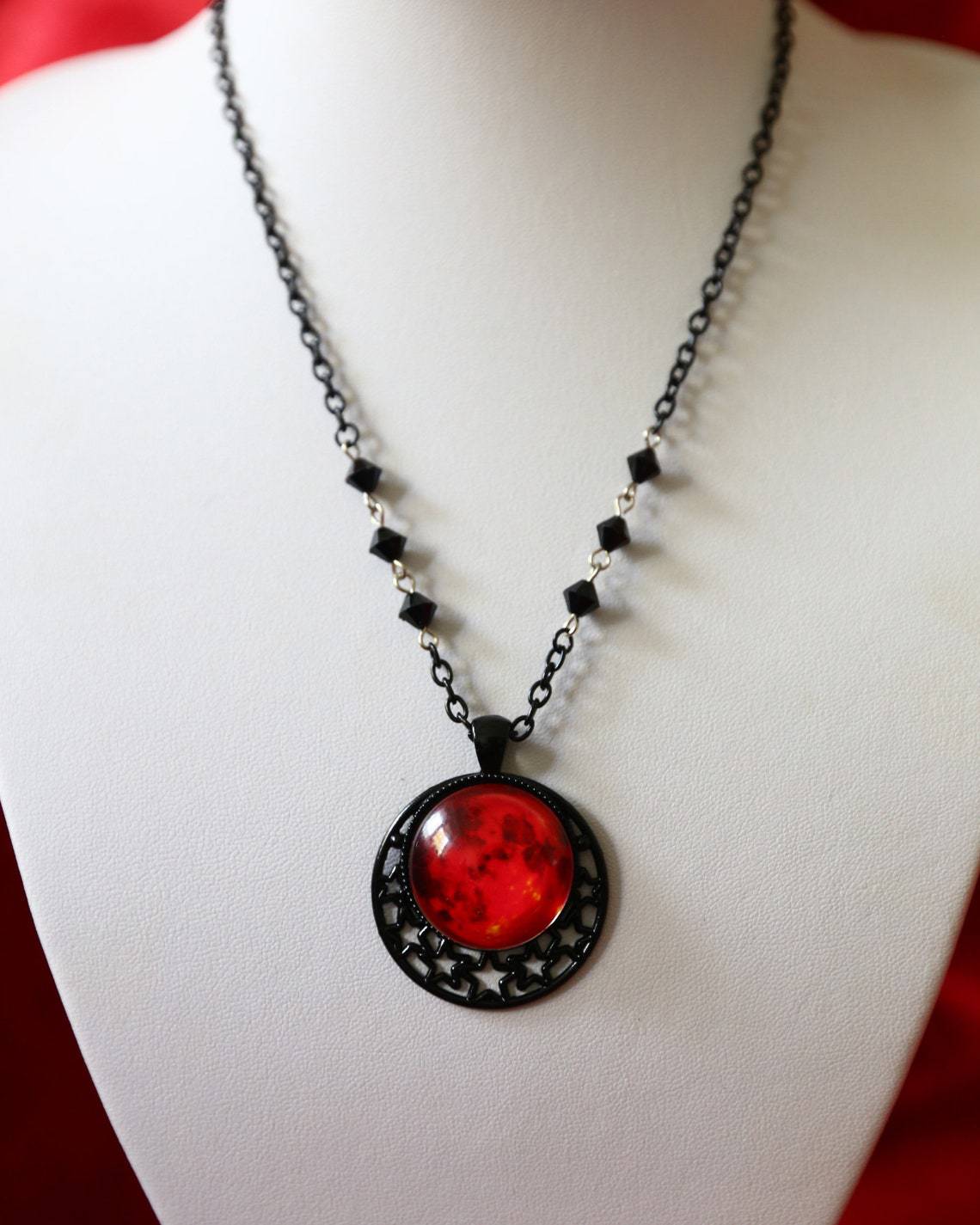 Fashion Personality Moon Gothic Jewelry Necklace