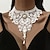 Sexy Punk Gothic Lace Choker Necklace for Women - Perfect for Disco, Cosplay, and Carnivals