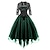 Gothic Glamour: Retro Vintage Punk Women's Cosplay Costume