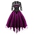 Gothic Glamour: Retro Vintage Punk Women's Cosplay Costume