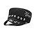 Unisex Skull Skeleton Studded Punk Army Cap: A Cool and Chic Steampunk Fashion Statement