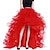 Retro Vintage Punk Gothic High-Low Tulle Skirt: Perfect for Halloween, Parties, and Weddings!