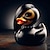 Duckieville Duck Resin Collection: Satanic, Punk, Gothic, and Rock 'n Roll Ducks - Perfect Additions for Mrs.<br> Valentina's Eccentric and Dark-Themed Display