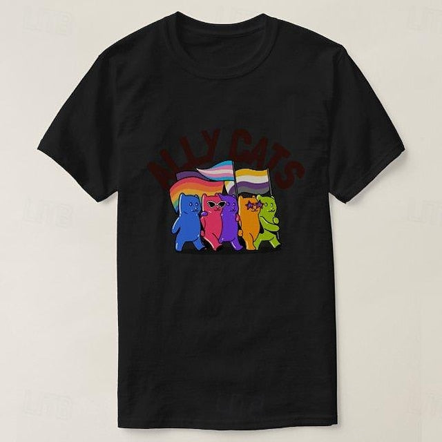 Rainbow Pride Unisex T-Shirt for Couples: Show Your Support in Style!