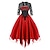 Gothic Glamour: Retro Vintage Punk Women's Cosplay Costume