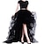 Retro Vintage Punk Gothic High-Low Tulle Skirt: Perfect for Halloween, Parties, and Weddings!