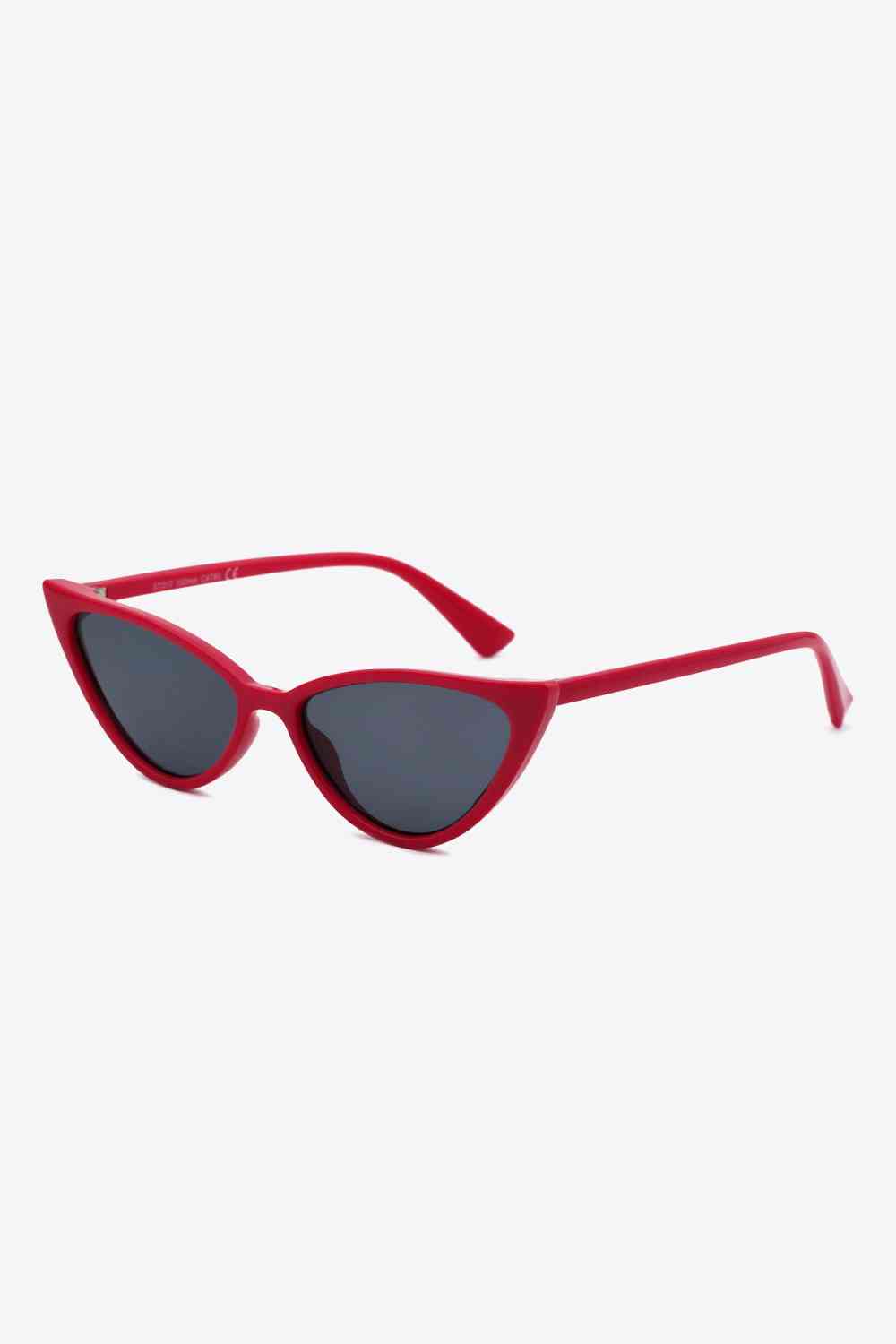 Polycarbonate Pointy Cat-Eye Sunglasses