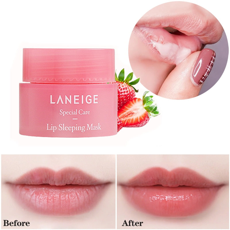 Overnight lip treatment mask