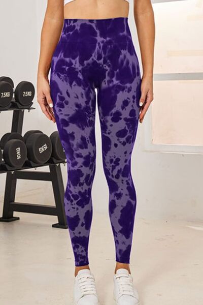 Tie-Dye High Waist Active Leggings