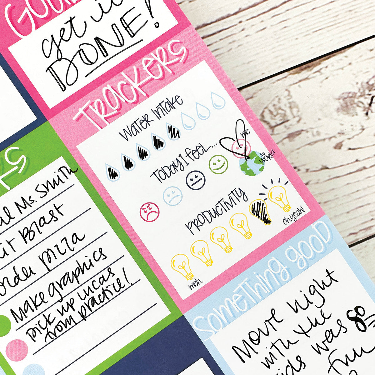 NEW! Peek at the Day™ Daily Planner Pad | All Bright & Cheery