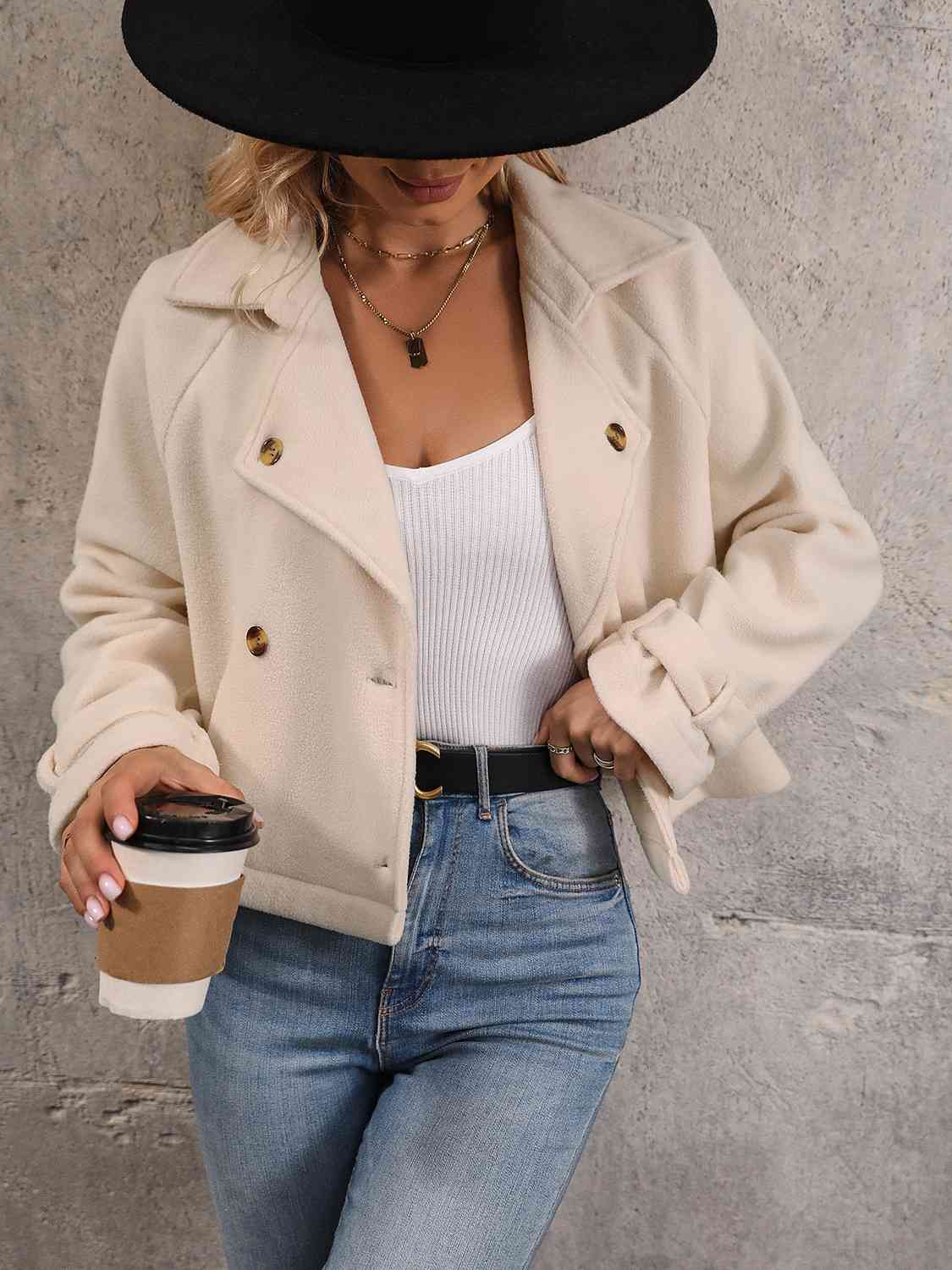 Beige Fall Jacket