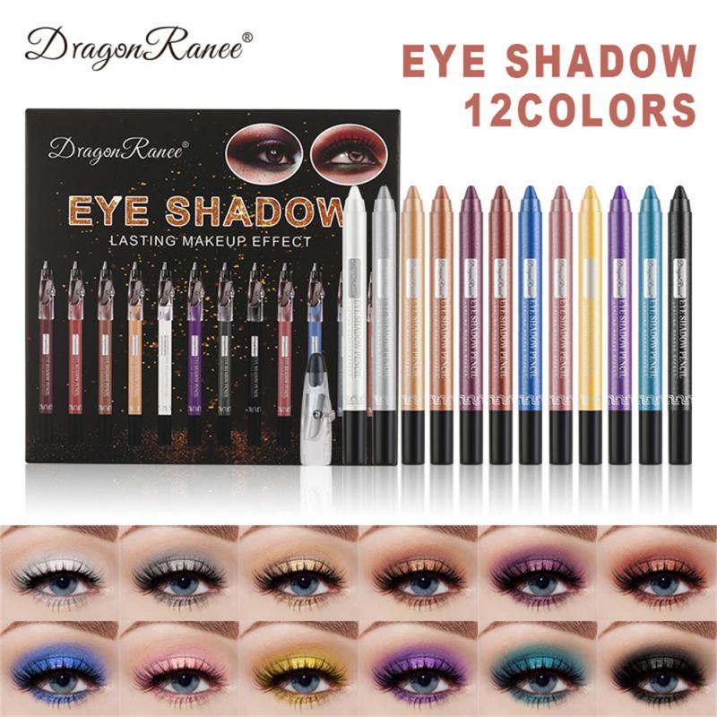 12 Colors Versatile Eye Pencil Set