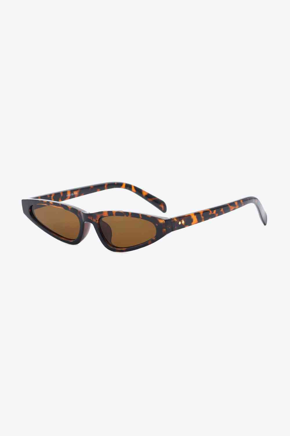 Polycarbonate Frame UV400 Exaggerated Cat Eye Sunglasses